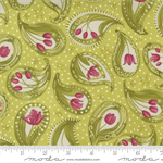 Moda - Tulip Tango - Tulip Paisley, Chartreuse