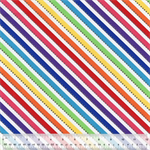 Anthology - Be Colourful - Magic Bias Stripe, White/Rainbow