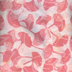 Hoffman California - Bali Batik - Gingo Leaves, Creamsicle