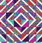 Quilting Pattern - Tunnel of Light - 53^ x 61^