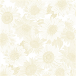 Benartex Kanvas - 108^ Sunflower Whispers - Cream