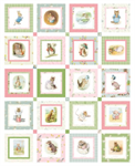 Riley Blake - Peter Rabbit & Friends - 36^ x 43^ Panel, Multi
