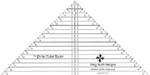 Cozy Quilt Designs - Strip Tube Ruler - 9.5^ tall