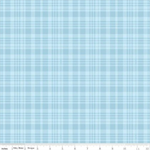  Riley Blake - Winnie The Pooh - Plaid, Blue