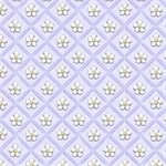 Lumin Fabrics - Sweet Honey Bee - Floral Grid, Purple