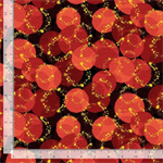 Timeless Treasures - Imperial Bloom - Asian Medallion, Red