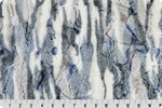 Shannon Fabrics - Luxe Cuddle - Frosted Himalayan, Navy