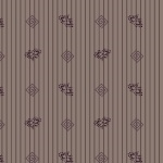 Marcus Fabrics - Antique Cotton Calicos - Small Design On Lines, Purple