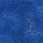 Robert Kaufman - Fusions 7 - Ferns, Cobalt