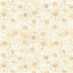 Quilting Treasures - Hedgehugs - Daisy Tonal, Cream