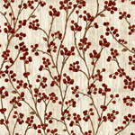Henry Glass - Plain And Simple - Berry Branches, Tan