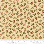 Moda - Merry Manor Metallic - Berry Blenders, Cream
