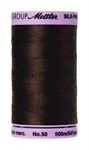 Mettler Thread - Silk-Finish 100% Cotton - 547 yds; 50 Wt. Black Peppercorn