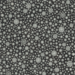 Robert Kaufman - Holiday Flourish-Peppermint Twist - Snowflakes & Candies, Shado