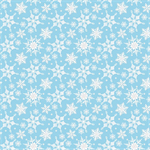 Kanvas Studio - Gnome Wonderland - Snow, Sky Blue