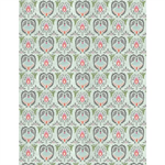 Wilmington Prints - Botanical Oasis - Damask, Green