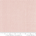 Moda - Red White Gatherings - Double Dots, Vanilla