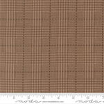 Moda - Gathering Basics Flannel - Plaid, Taupe