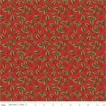 Riley Blake - Tangled Garden - Leaves, Red