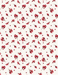 Wilmington Prints - Cardinal Charm - Berries, Cream