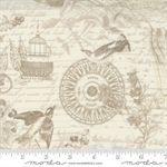 Moda - Sister Bay - Bayside Collage Toile, Cloud