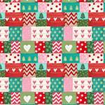 Quilting Treasures - Gnome For The Holiday - Presents, Multi