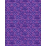 Wilmington Prints - Blossom & Bloom - Nouveau Damask, Purple