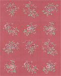 Moda - Antoinette - 36^ Panel, Faded Red