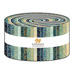 Northcott - Shimmer Basics - 2½^ x 44^ Strip Roll, Dusk/Dawn