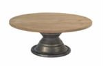 Pedestal - Metal & Wood, Large