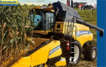 Print Concepts - New Holland Combine - 36^ Panel, Multi
