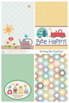 Riley Blake - Bee Ginghams - 36^ x 54^ Dish Towel Panel