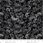 Henry Glass - Scarlet's Treasure - Scrolls, Black