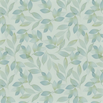 Benartex Artistry - Enchanted Florals - Soft Leaves, Light Celery