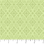 Northcott - Orchids in Bloom - Mini Damask, Green