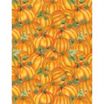 Wilmington Prints - Colors Of Fall - Pumkins , Orange