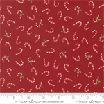 Moda - Holiday Cheer - Candy Cane, Cardinal
