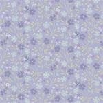 Lewis & Irene - Floral Song - Little Blossom, Lavender Blue