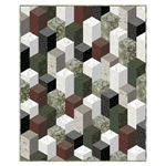 Figo Fabrics -  Digital Quilt Top - Tranquility - 1611 Union St. - 56” x 69”