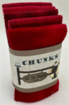 Wool Chunks - Sour Cherry - 9^ x 10^