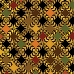 Kanvas Studio - Autumn Comfort Flannel - Geometric, Black/Multi