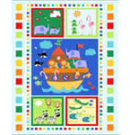 Marshall Drygoods - 36^ Noah's Ark Panel - Multi