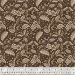 Windham Fabrics - Dwell - Plush Paisleys, Cocoa