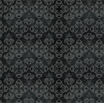 P & B Textiles - Deja Brew - Damask, Black