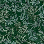 Kanvas Studio - Winterberry Floral - Winter Leaves, Dark Green