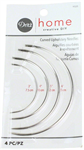 Dritz Needles - Curved Upholstery Needles,  Sizes 3^,4^,5^, & 6^