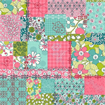 RJR - Stitcher's Garden - Floral Patchwork, Multi