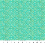 Northcott - Shimmer Basics - Tiny Dots, Lagoon