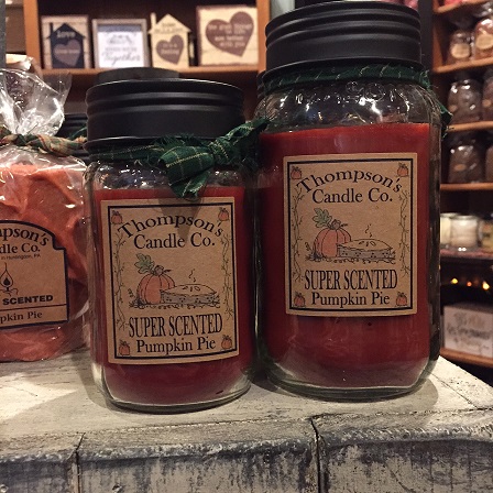 OCTOBER Candle of the Month - Pumpkin Pie and Harvest Spice